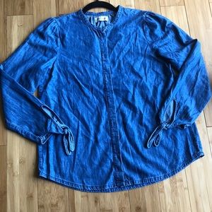 Madewell chambray shirt Sz XS